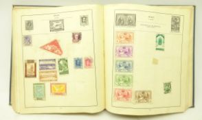 Collection of British and World stamps in 'The Strand Stamp Album' including; China, Queen Victoria,