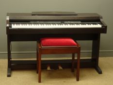 Yamaha Cavinova CPL-820 electric piano, weighted keys, with stool, W137cm, H83cm,