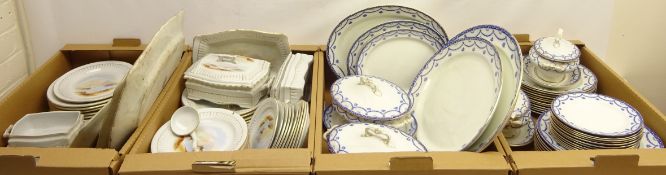 Victorian Ironstone China dinner service,