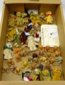 Mayfair Ultimate Miniature Teddy Bear Collection (25), Danbury Mint Bears (12) and Ltd.ed.