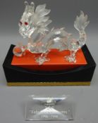 Swarovski Crystal 'Fabulous Creatrures' The Dragon, annual edition 1997,