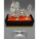 Swarovski Crystal 'Fabulous Creatrures' The Dragon, annual edition 1997,