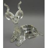 Swarovski crystal model 'The Kudu' Annual Edition 1994, from the 'Inspiration Africa' collection,