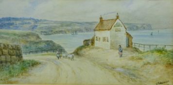 Upgang, Whitby, watercolour signed by John Francis Branegan (British 1843-1909) 16.