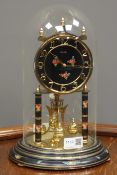 Mid to late 20th century 'Kundo' anniversary torsion clock,