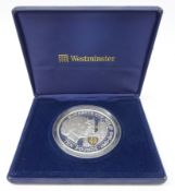 5Oz silver proof coin 'Her Majesty Queen Elizabeth II and Prince Philip Golden Wedding Anniversary'
