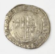 Great British King Charles I half crown,