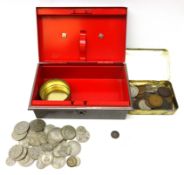 Collection of Great British and World coins including;
