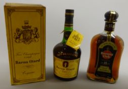 Baron Otard Fine Champagne VSOP Cognac, with ticket in carton, 24floz, 70 proof 40%vol,