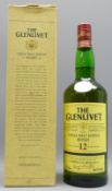 The Glenlivet Single Malt Scotch Whisky, 12 Years of Age, 1ltre, 40%vol, in carton,