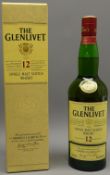 The Glenlivet Single Malt Scotch Whisky, 12 Years of Age, 70cl, 40%vol, in carton and paper wrap,