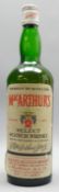 MacArthur's Select Scotch Whisky, 26 2/3floz, 70 proof,