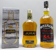 Jura Single Malt Scotch Whisky, 10 Years old, 70cl,