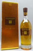 Glenmorangie Single Highland Malt Scotch Whisky, Extremely Rare, Tain, 18 years old, 70cl , 43%vol,