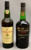 Warre's Fine Selected White Port, 75cl, 19%vol, Cockburns's Special Reserve Port, 1ltr,