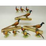 Three Beswick Pheasants no.