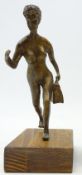 Claudio Parigi (Italian 1954-) 'Career woman', bronze study of a nude,