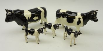 Beswick cattle group; 'Coddington Hilt Bar',