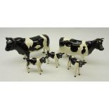 Beswick cattle group; 'Coddington Hilt Bar',