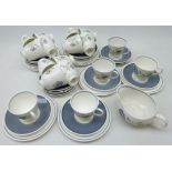 Susie Cooper 'Printemps' pattern tea ware no.