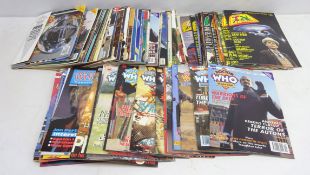 Collection of Doctor Who and 'TV Zone' magazines including; 'TV Zone' issues 1 to 5,