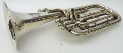 Boosey 'Solbron' silver-plated baritone Condition Report <a href='//www.