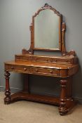 Victorian mahogany Duchess dressing table,
