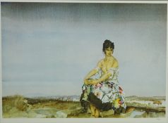 'Mademoiselle Sophie', limited edition chromolithograph No.