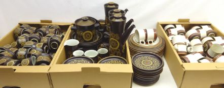 Quantity of Denby 'Arabesque' pattern tea,