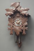 Early 20th century Black Forest style cuckoo clock,