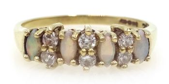 9ct gold opal dress ring hallmarked Condition Report <a href='//www.