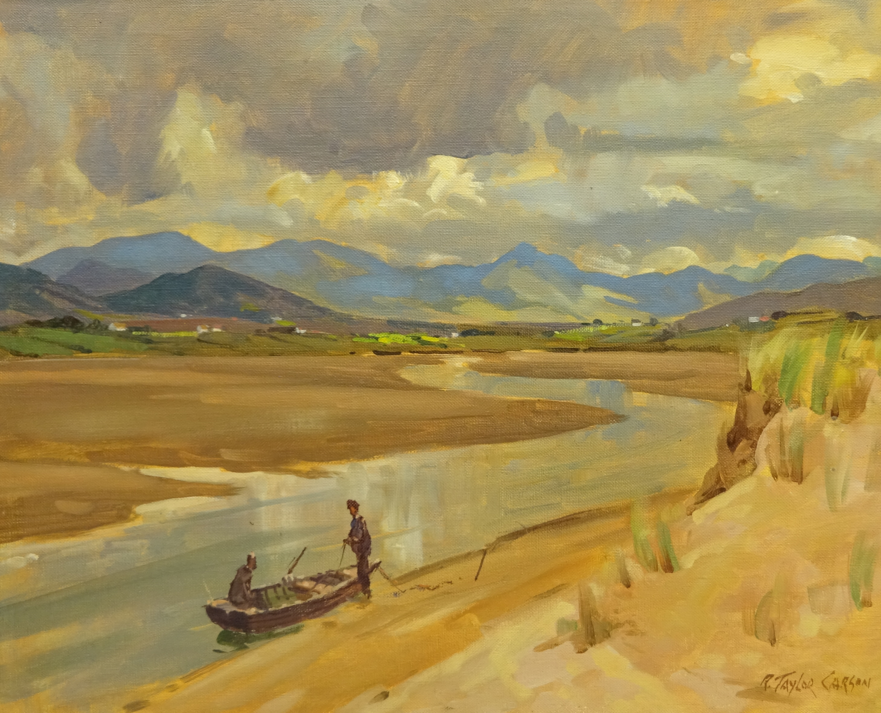 Robert Taylor Carson (Irish 1919-2008): 'River Innay Co.