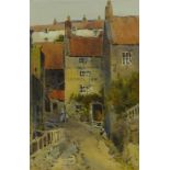 Arthur Tucker (British 1864-1929): 'The Laurel Inn' Robin Hoods Bay,