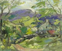 Helen Marguerite Steinthal (British 1911-1991): Welsh Landscape,
