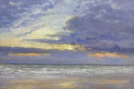 Neil Tyler (British 1945-): 'Open sea and Sky Scarborough',