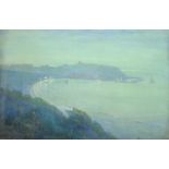 Ernest Dade (Staithes Group 1864-1934): South Bay Scarborough at Eventide,