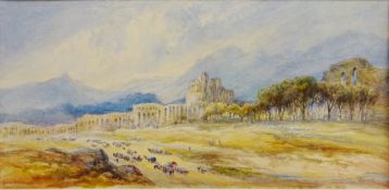 Mary Weatherill (British 1834-1913): 'From near Church of Saint John Laterane Rome',