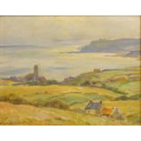 Owen Bowen (Staithes Group 1873-1967): Robin Hoods Bay from Raw,