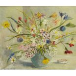 Greenup Moorsom Storm (Robin Hoods Bay 1901-1975): Still Life Vase of Flowers,