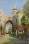 Cyril Hardy (aka Noel Harry Leaver) (British 1889-1951): 'An Old Gateway Arabia',