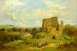 Edward Henry Holder (British 1847-1922): Ayton Castle near Scarborough,