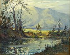 Robert Leslie Howey (British 1900-1981): Lakeland scene,