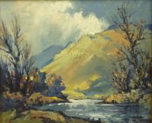 Robert Leslie Howey (British 1900-1981): 'Borrowdale', oil on board signed,