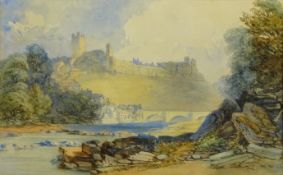 John Rock Jones (British c1836-c1898): Richmond North Yorkshire,