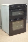 Hotpoint DH93K integrated electric double oven W60cm, H89cm,