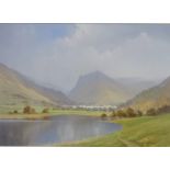 'Glimpse pf Buttermere from Crummock Water',