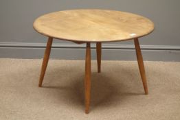 Ercol circular coffee table, D74cm, H46cm Condition Report <a href='//www.