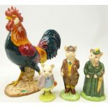 Beswick figure of a Leghorn cockerel no.