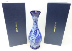 Moorcroft 'Glendair' pattern vase by Kerry Goodwin, signed to base, dated 2012, numbered 127, H37cm,
