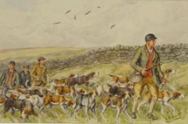 Beagling on 'Norland Moor - Meet at Spring Rock Inn',